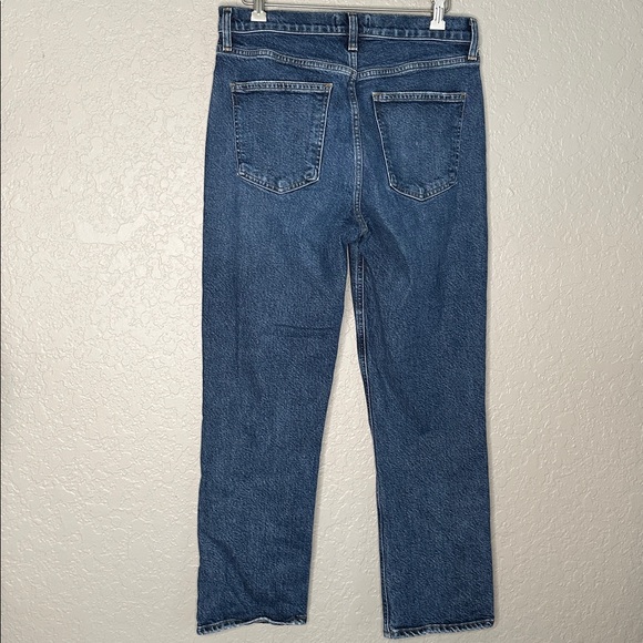 Agolde Mid-rise comfort straight Wilder jeans - Picture 10 of 11